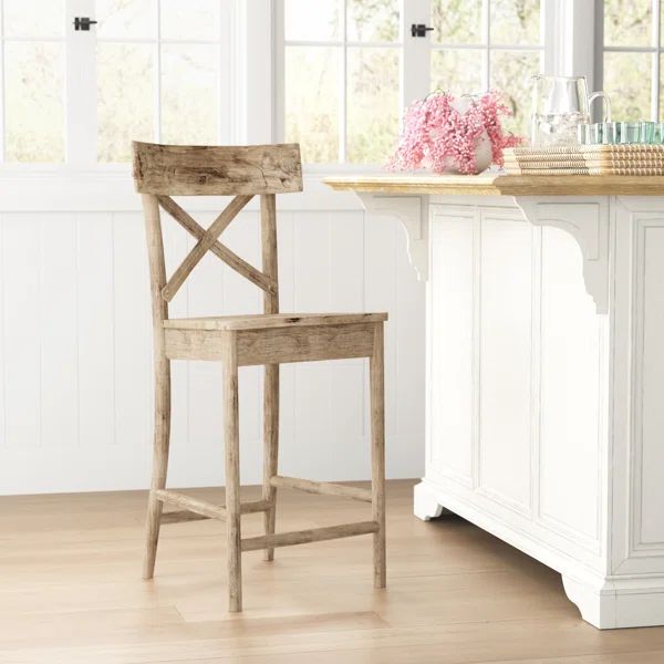 Eugley Solid Wood Stool | Wayfair North America