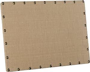 Linon Burlap, Medium Nailhead Corkboard | Amazon (US)