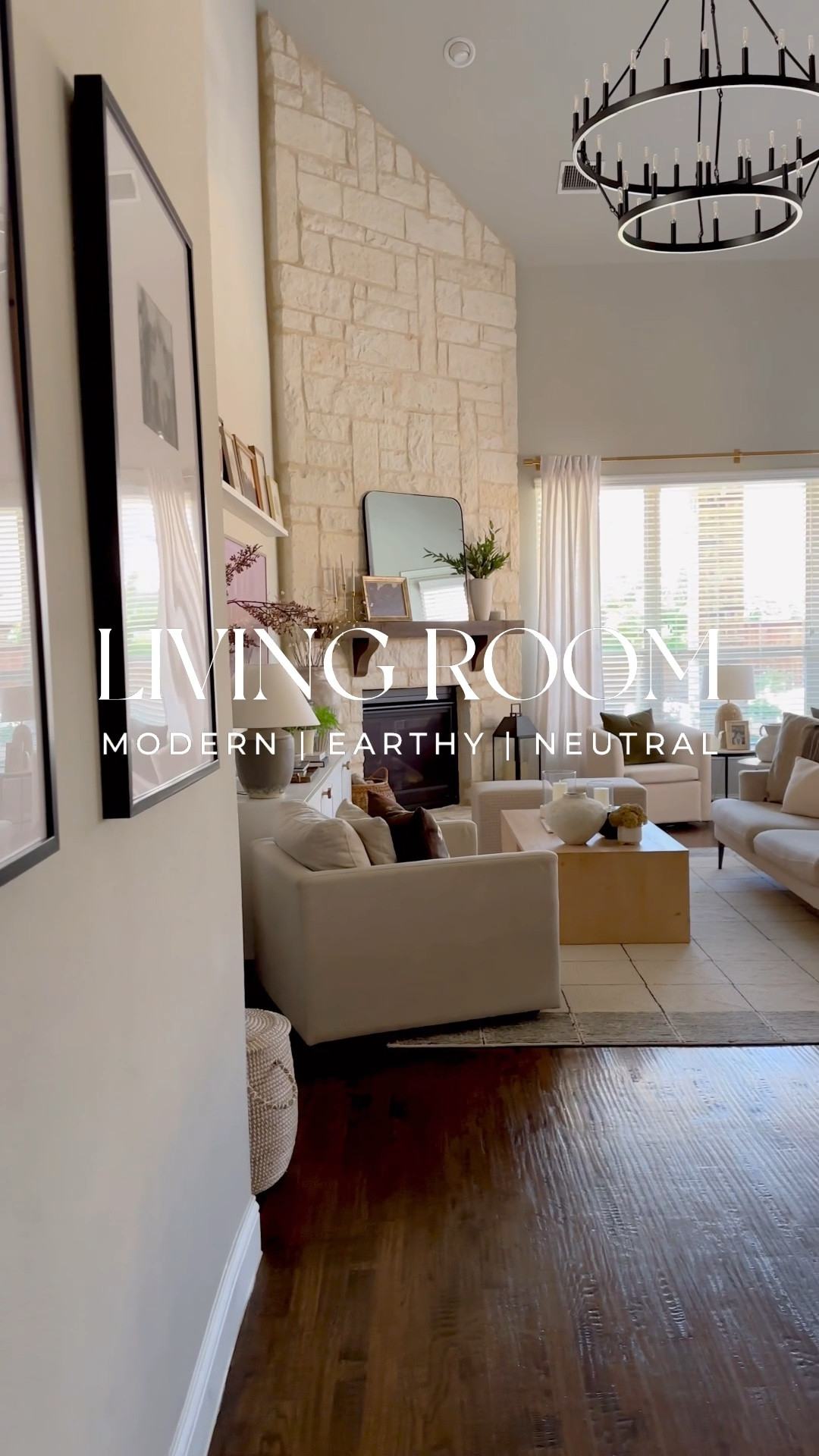 Earthy, neutral and modern living room

#LTKStyleTip #LTKHome #LTKVideo