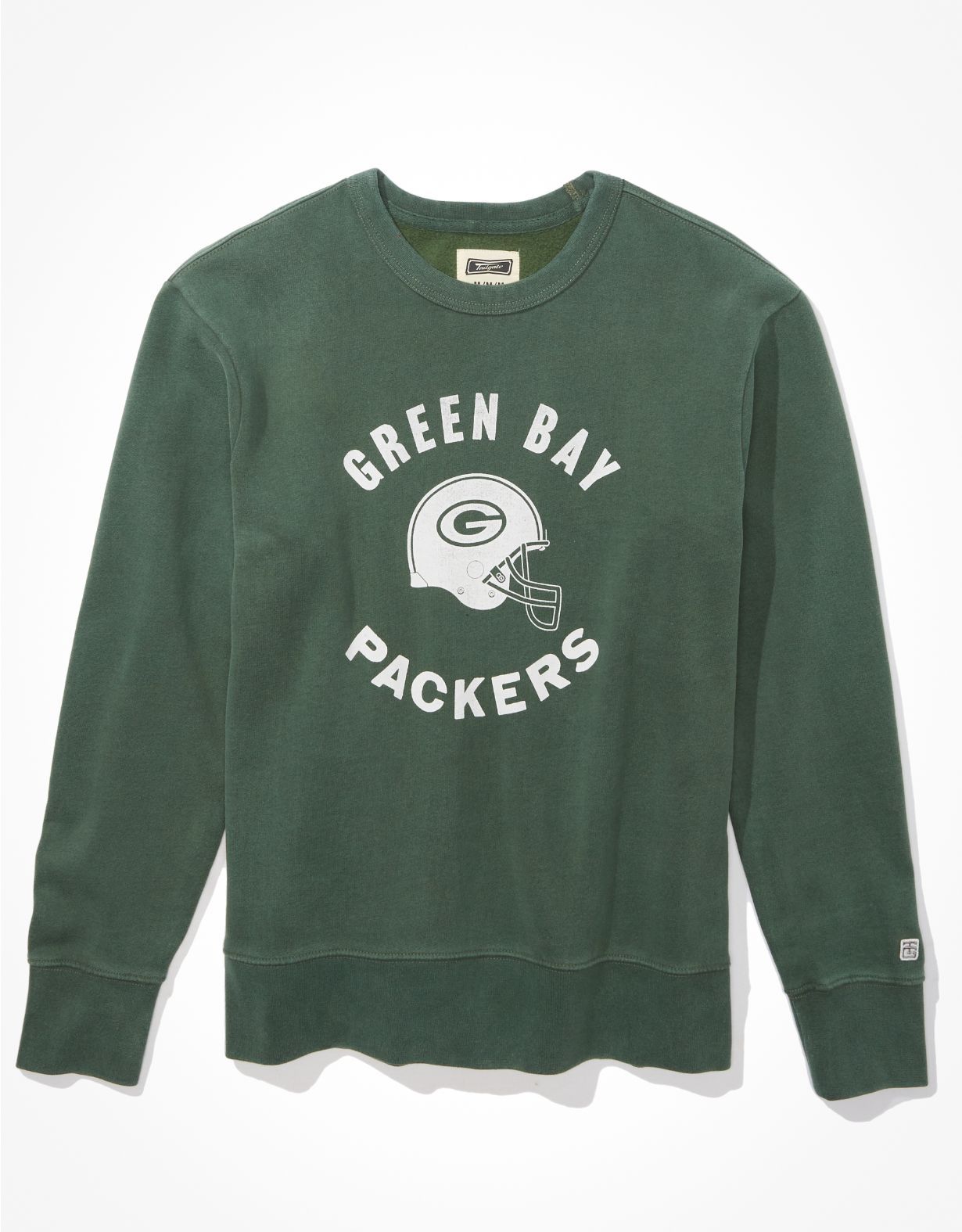 Tailgate Men's Green Bay Packers Graphic Fleece Sweatshirt | American Eagle Outfitters (US & CA)
