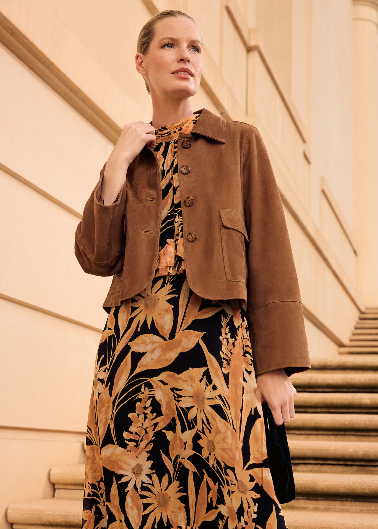 Indira Suede Jacket | Phase Eight UK | | Phase Eight (UK)