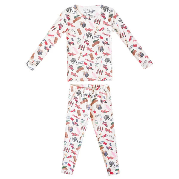Copper Pearl Holiday Long Sleeve Shirt and Pants Pajama Set Toddler 4T Christmas Story | Scheels Sports