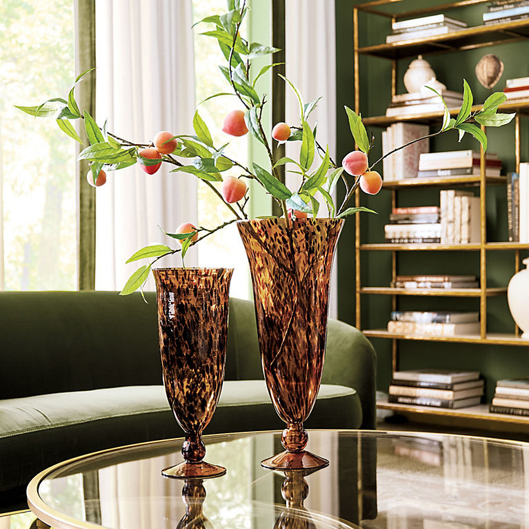 Tortoise Glass Vase | Ballard Designs, Inc.