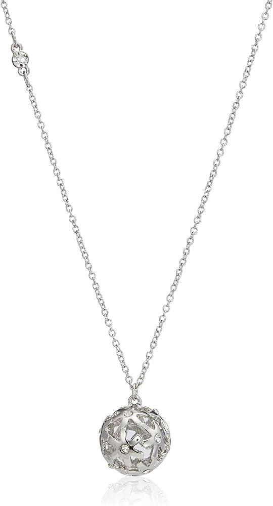 GUESS "Basic" Floral Ball Pendant Necklace | Amazon (US)