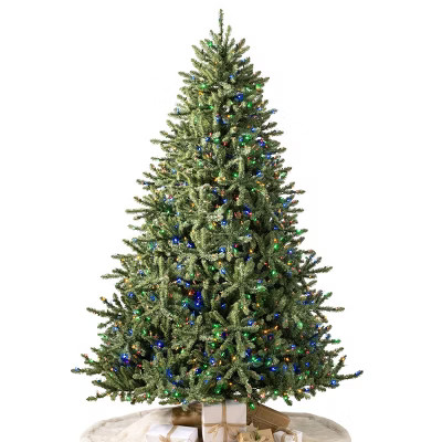 Balsam Hill 7.5' Color Clear LED Classic Blue Spruce Tree | Target
