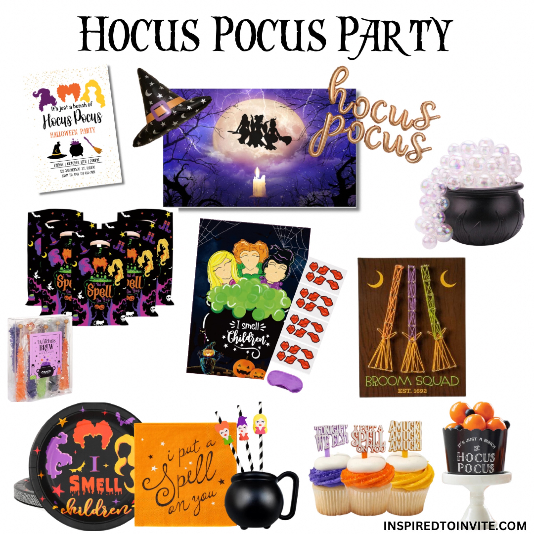Hocus Pocus Halloween party finds! #hocuspocus #hocuspocusparty #halloweenparty #halloweenpartyideas #halloweenpartythemes #hocuspocuspartyideas #hocuspocuspartydecor #hocuspocuspartydecorations

#LTKParties #LTKSeasonal