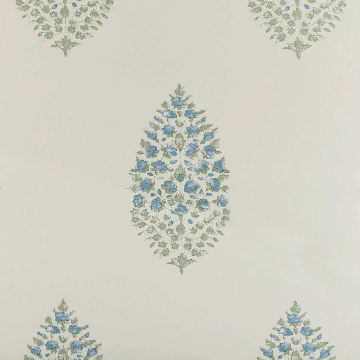 Kravet Atelier Paisley Wp Blue Sage Wallpaper | DecoratorsBest