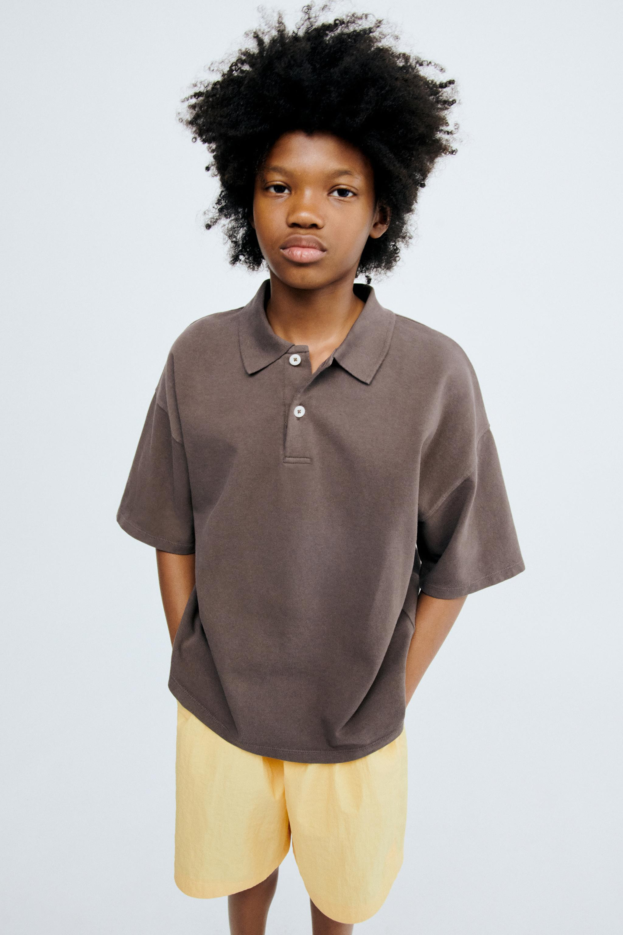 STORIESZ - PLAIN POLO SHIRT | Zara UK