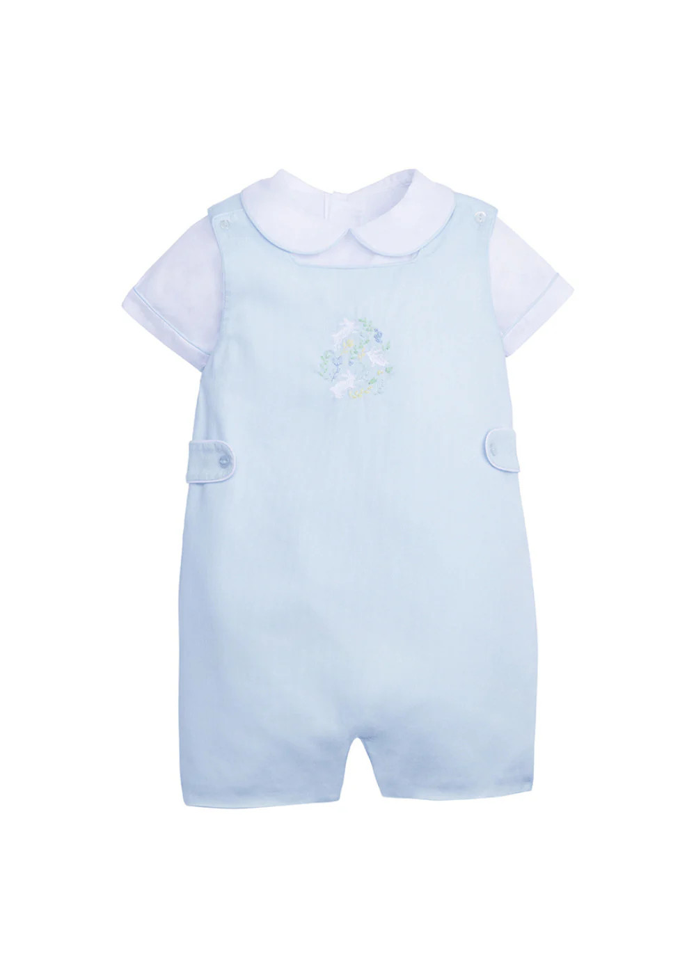 Button Tab John John Set - Bunnies | Little English
