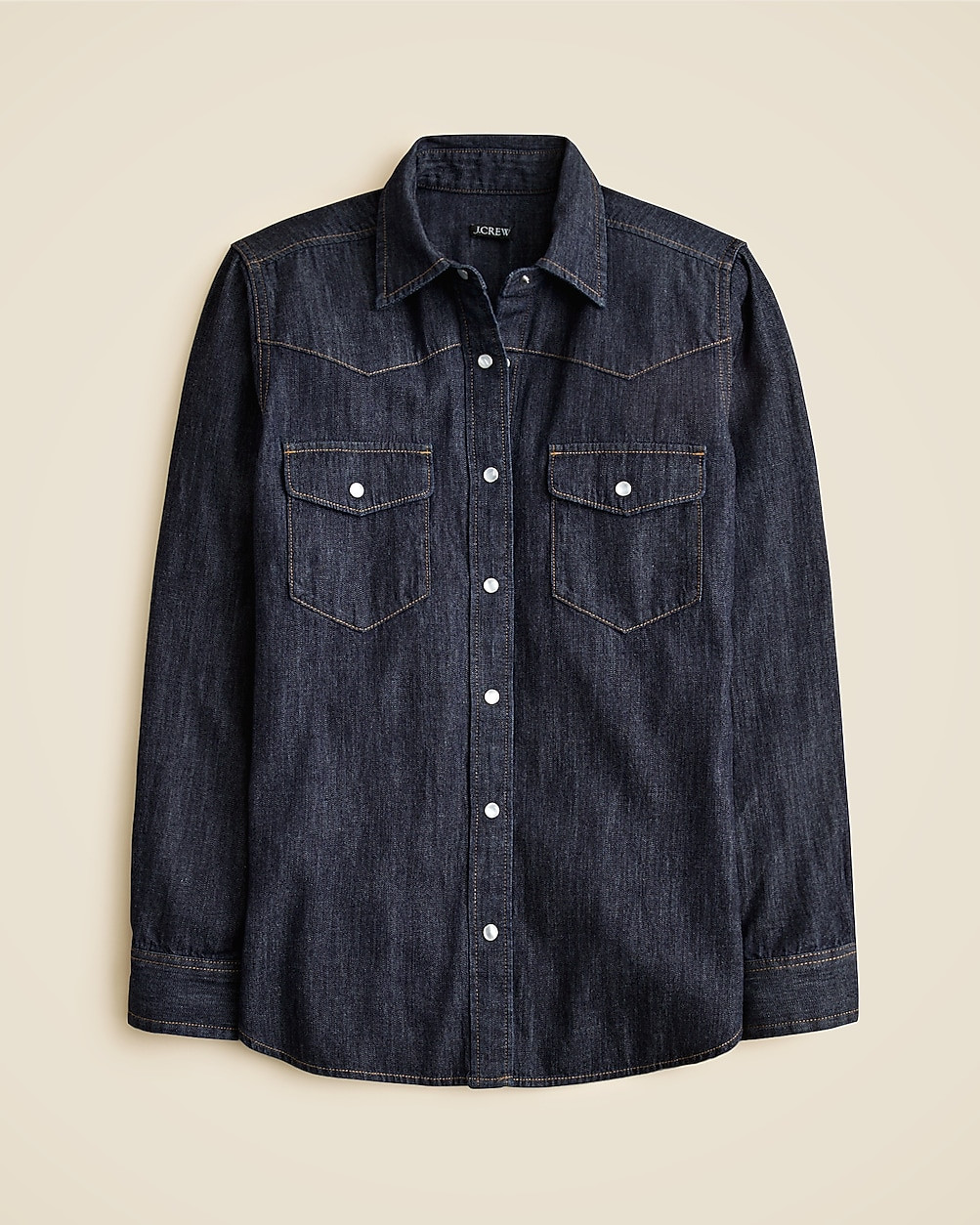 Jules western shirt in denim | J. Crew US
