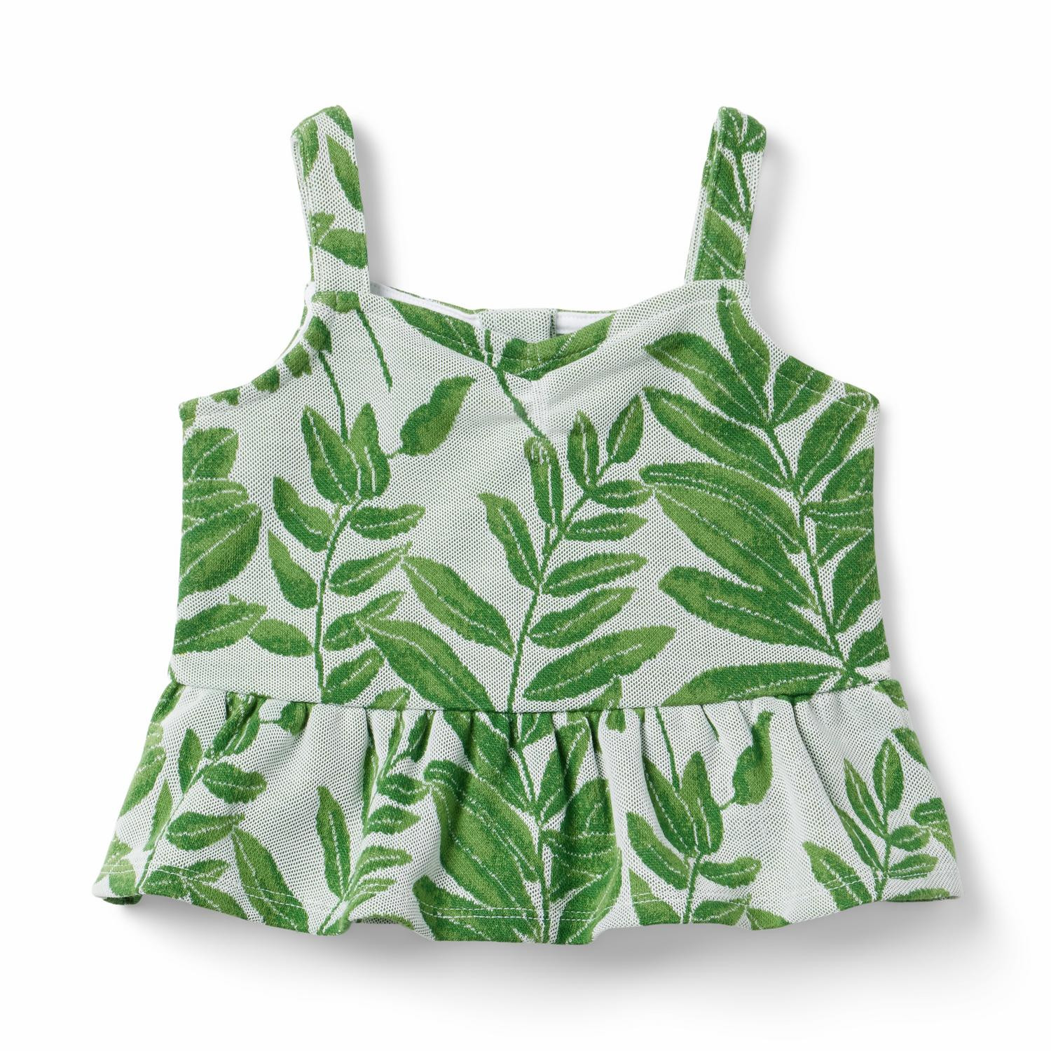 The Palm Paradise Cropped Top | Janie and Jack