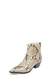 Cafe Snakeskin Bootie | Shoptiques