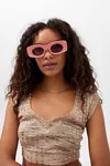 Kira Chunky Rectangle Sunglasses | Urban Outfitters (US and RoW)