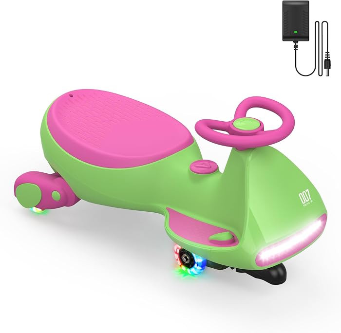 FanttikRide N7 Pro Electric Wiggle Car, Rechargeable Battery, CyberWiggle, 2 in 1 Swing Car, 2 Sp... | Amazon (US)