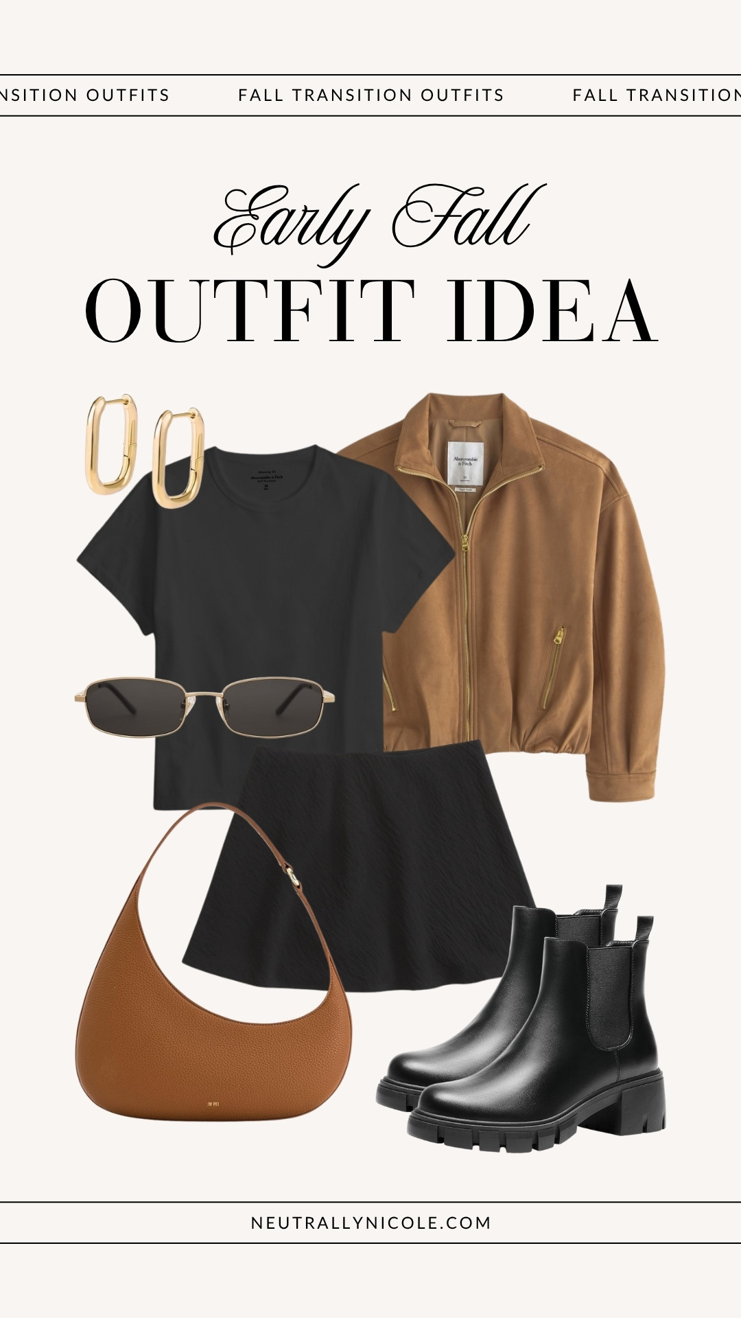 Early fall outfit idea, early fall outfits, summer to fall transition outfit idea, summer to fall transition outfits, warm fall outfit idea, warm fall outfits, fall outfit idea, fall outfits, casual outfit idea, casual outfits, spring outfit idea, spring outfits, suede jacket outfit idea, suede jacket outfits, chelsea boots outfit idea, chelsea boots outfits, suede bomber jacket outfit idea, suede bomber jacket outfits, brunch outfit idea, brunch outfits, date night outfit idea, date night outfits // neutrallynicole, @neutrallynicole, neutrallynicole.com, Neutrally Nicole

#LTKFindsUnder100 #LTKSaleAlert #LTKShoeCrush #LTKTravel #LTKItBag #LTKStyleTip #LTKSeasonal #LTKFindsUnder50