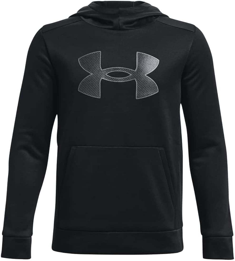 Under Armour Boys Armourfleece Big Logo Hoodie | Amazon (US)