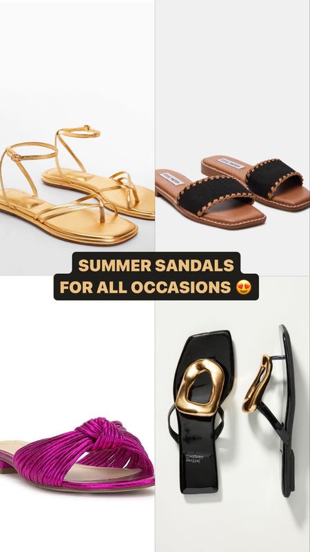 A summer of sandals is upon us!! I love my collection of versatile sandals so here’s my round up 😍✨

#LTKstyletip #LTKshoecrush