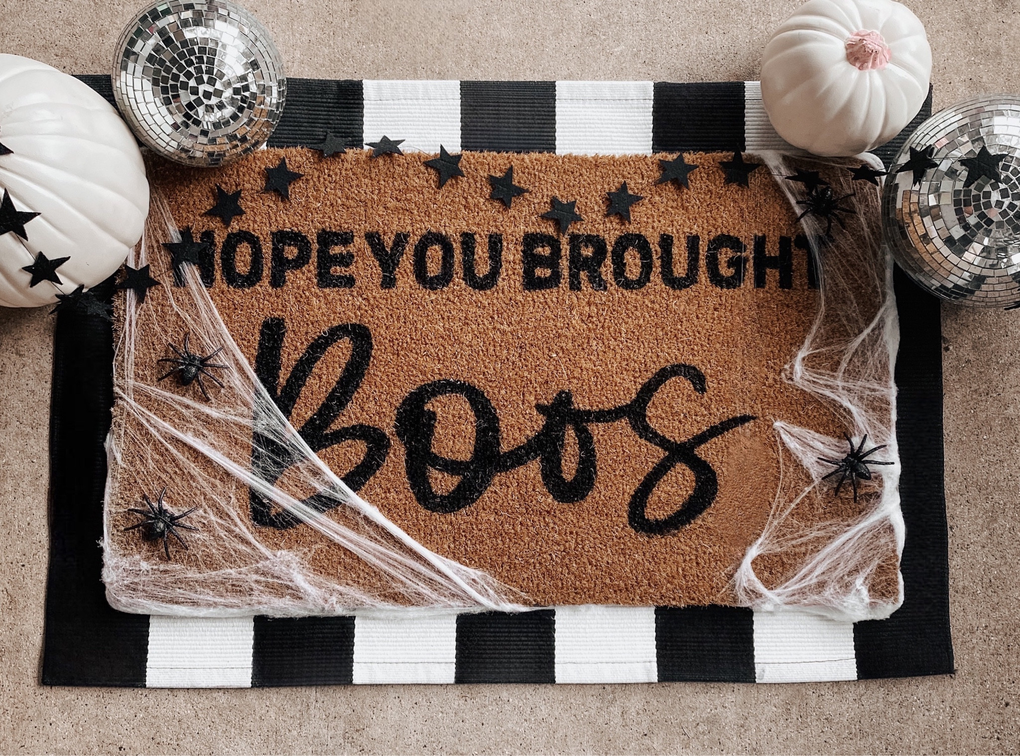Halloween doormats
Halloween decor 
Halloween outdoor decorations 

#LTKhome #LTKSeasonal #LTKHalloween