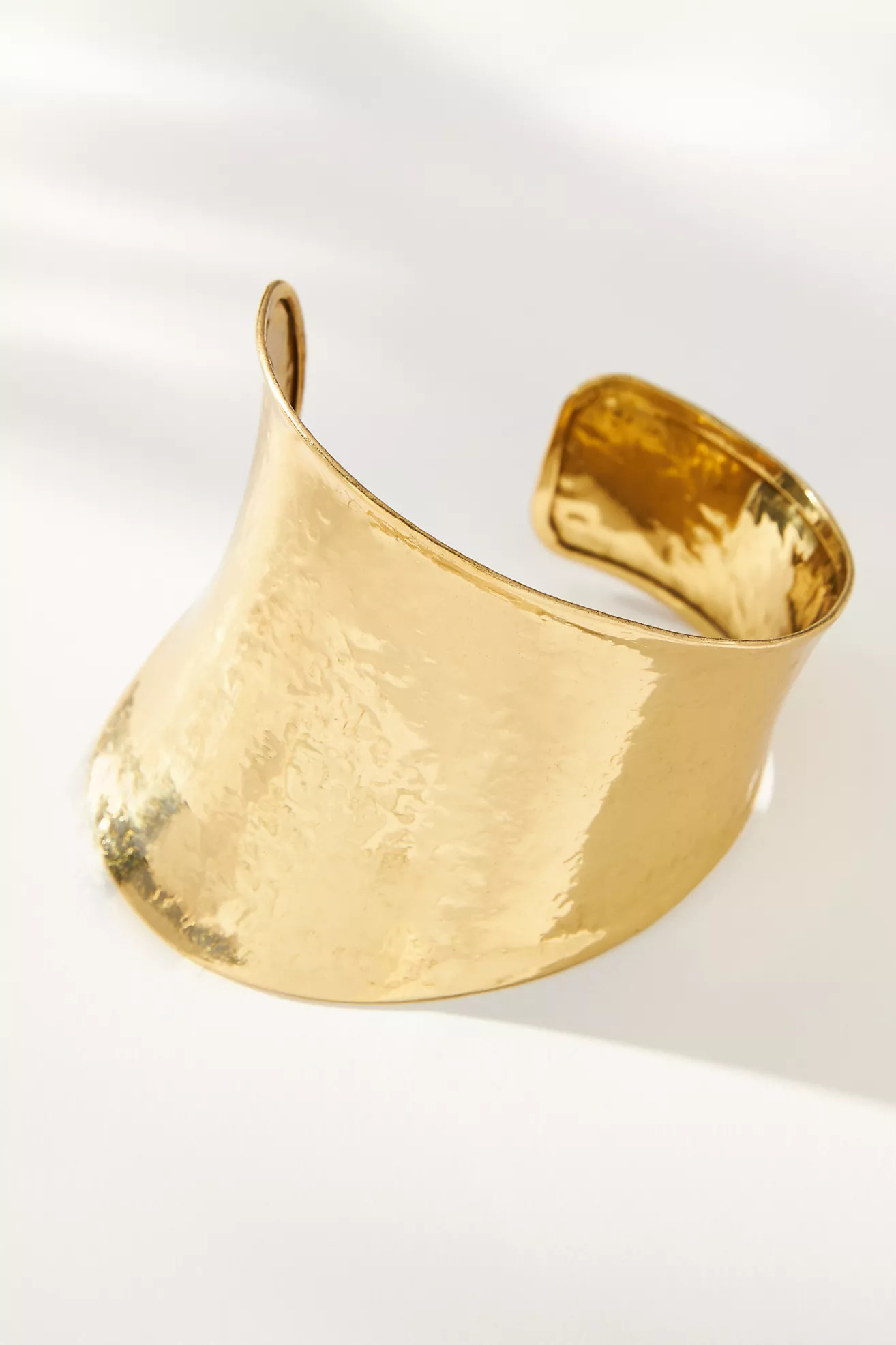 Asymmetrical Metal Cuff Bracelet | Anthropologie (UK)