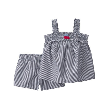 Carter's Child of Mine Baby and Toddler Girl Patriotic Outfit Set, 2-Piece, Sizes 12M-5T | Walmart (US)