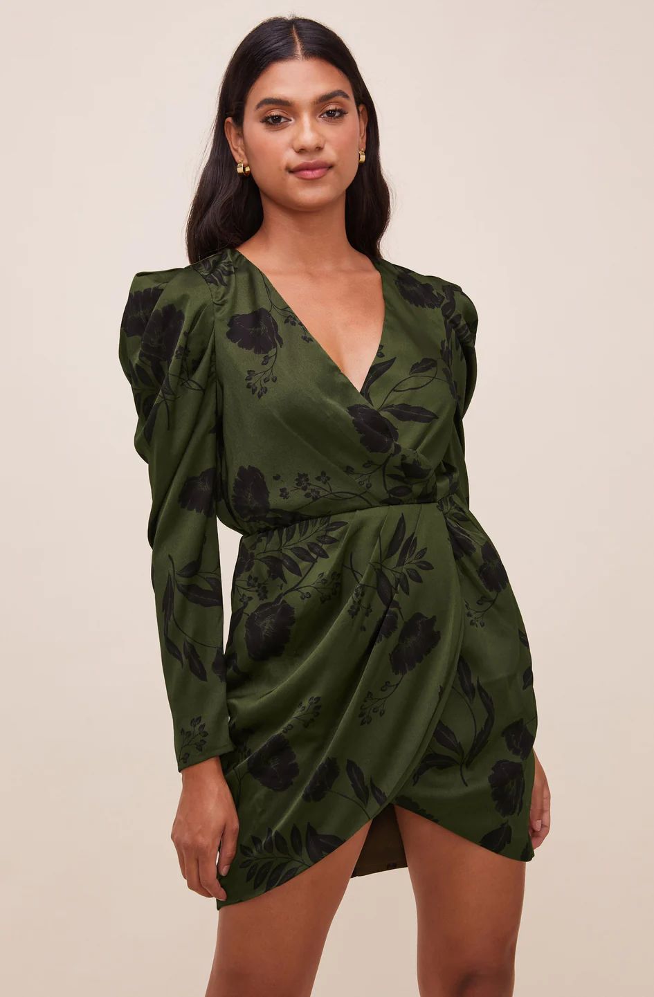 Jocelyn Floral Wrap Dress | ASTR The Label (US)