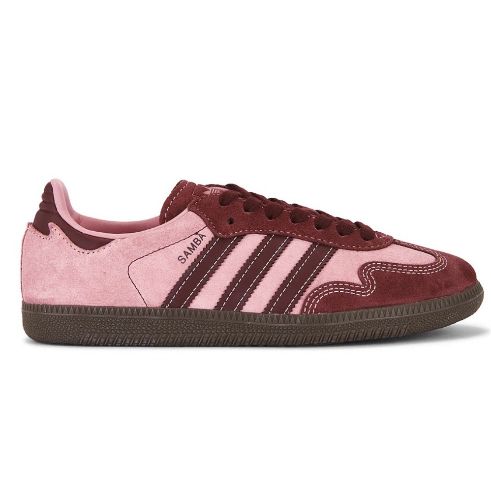 The sneaker that instantly makes an outfit feel styled 👟✨
Samba OG in Pink Spark / Shadow Red / Gum 5 — the prettiest pop of color for everyday fits.
Runs true to size + pairs with literally everything.

#LTKValentine #LTKWorkwear #LTKmomlife