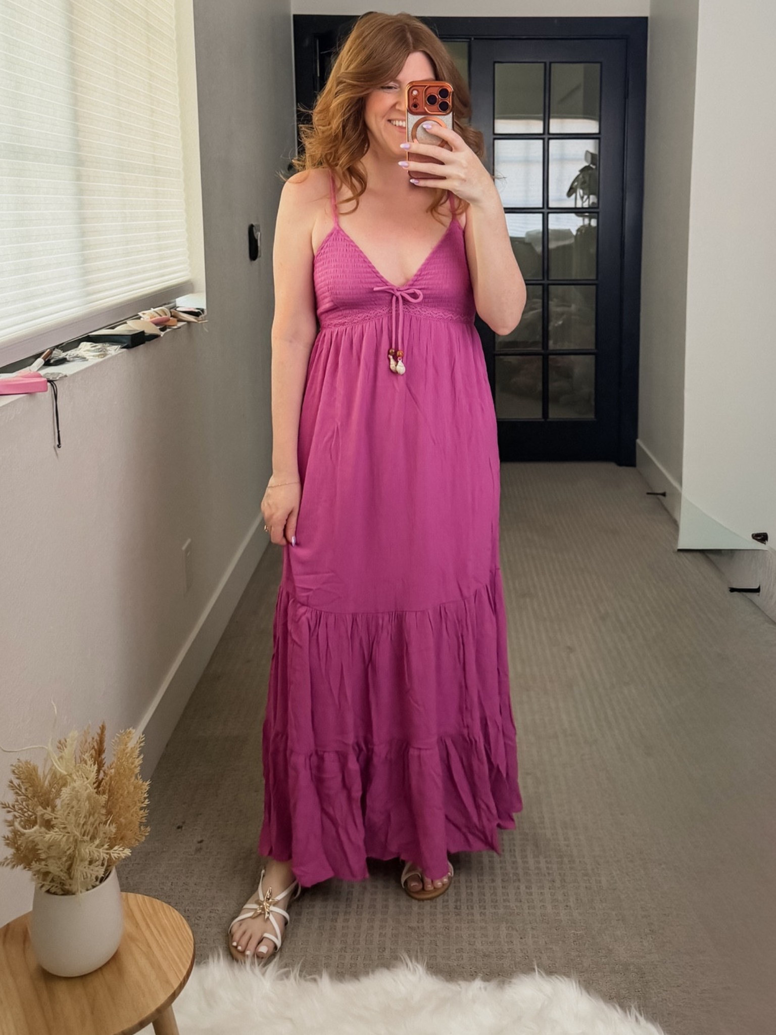 Summer maxi dress from Walmart. Size small.

#LTKootd #LTKPetite
