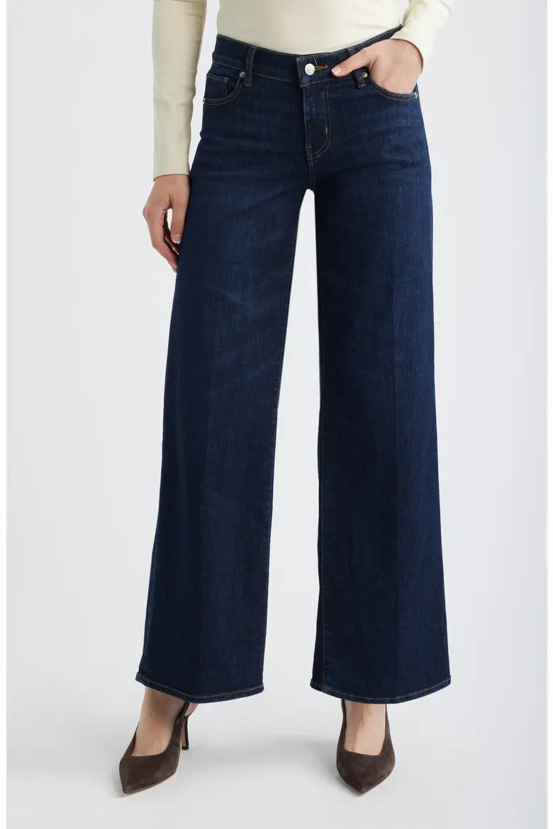 Le Slim Palazzo Low Rise Wide Leg Jeans (Women) | Nordstrom | Nordstrom