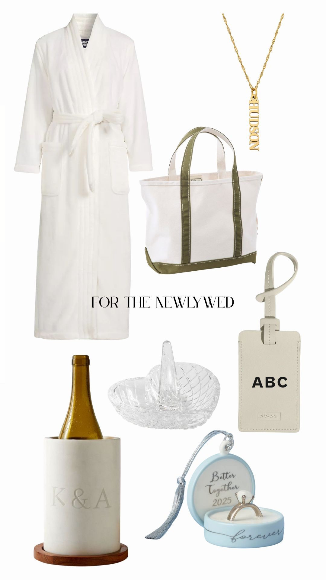 GIFT GUIDE for the newlywed in your life 💍🤍 

#LTKGiftGuide #LTKHoliday #LTKCyberWeek