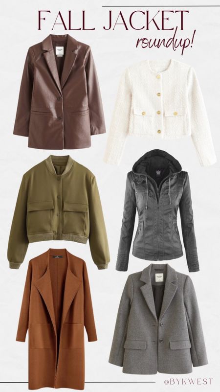 Fall Jacket Roundup 

#LTKstyletip #LTKworkwear #LTKSeasonal