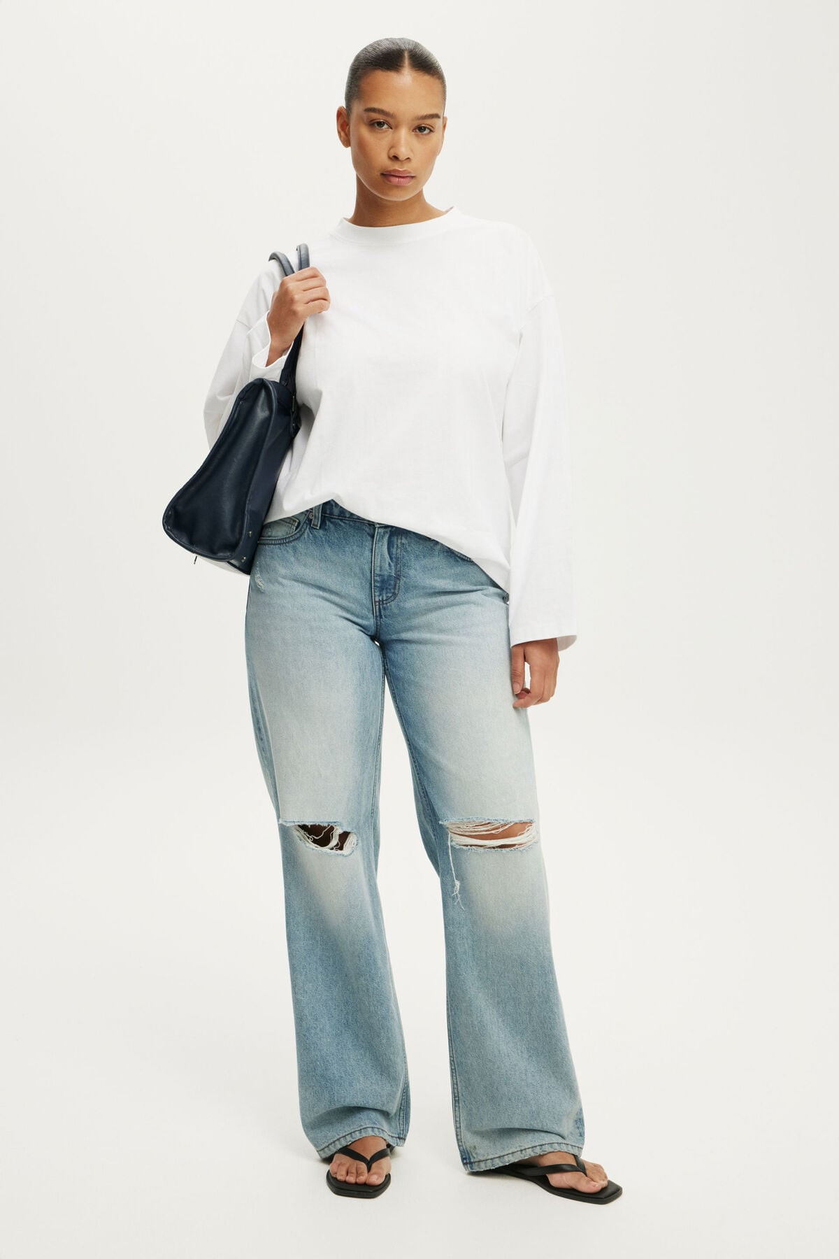 Curvy Low Rise Straight Jean | Cotton On (US)