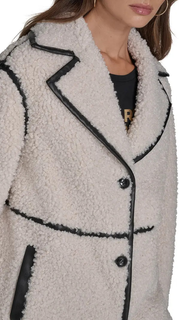 Faux Shearling Coat | Nordstrom