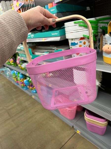 Mesh Metal Easter Basket - lavender & sage options, just $8. Love these for Easter baskets & everyday use. Would be great in the garden too!

#walmarthome #easterbasket #walmartkids #walmarteaster 

#LTKparties #LTKSeasonal #LTKkids