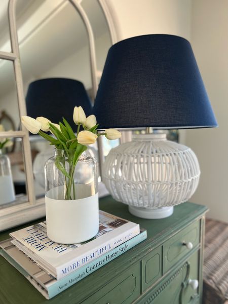 How pretty is this combination for summer? These faux tulips are perfect for any time of year and they always look so realistic!

#LTKunder100 #LTKhome #LTKFind