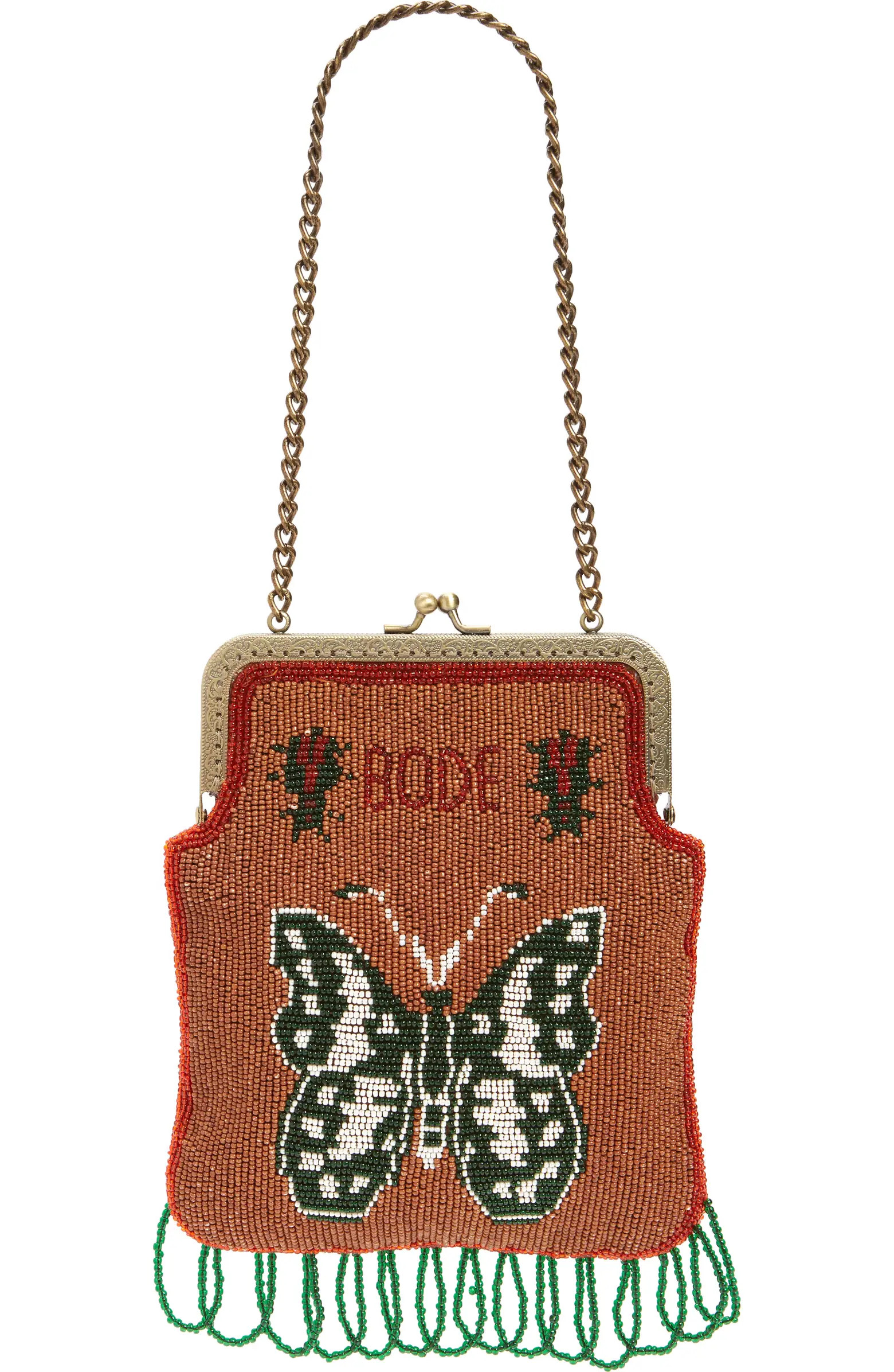 Bode Athalia Beaded Shoulder Bag | Nordstrom | Nordstrom