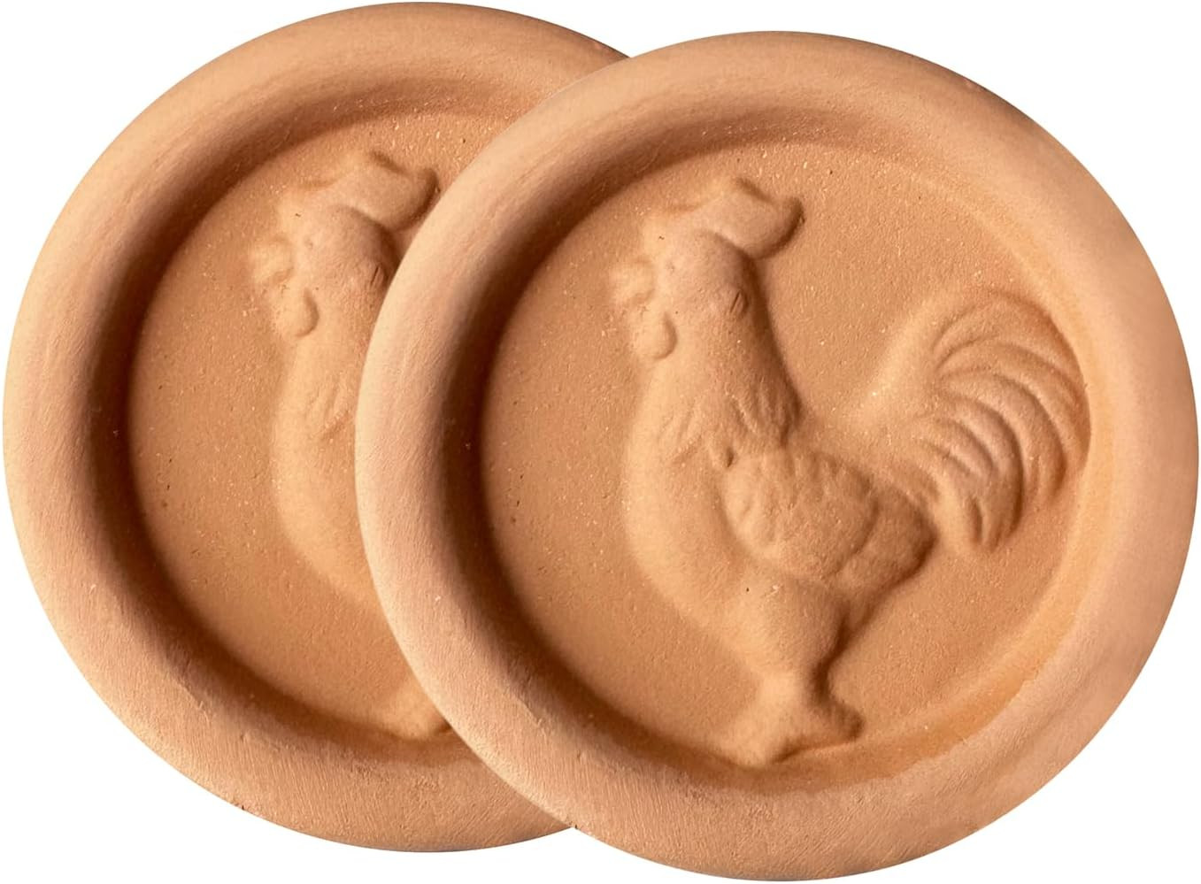 2 Pcs Terracotta Brown Sugar Keeper, Brown Sugar Saver Disc and Softener for Food Storage Contain... | Amazon (US)