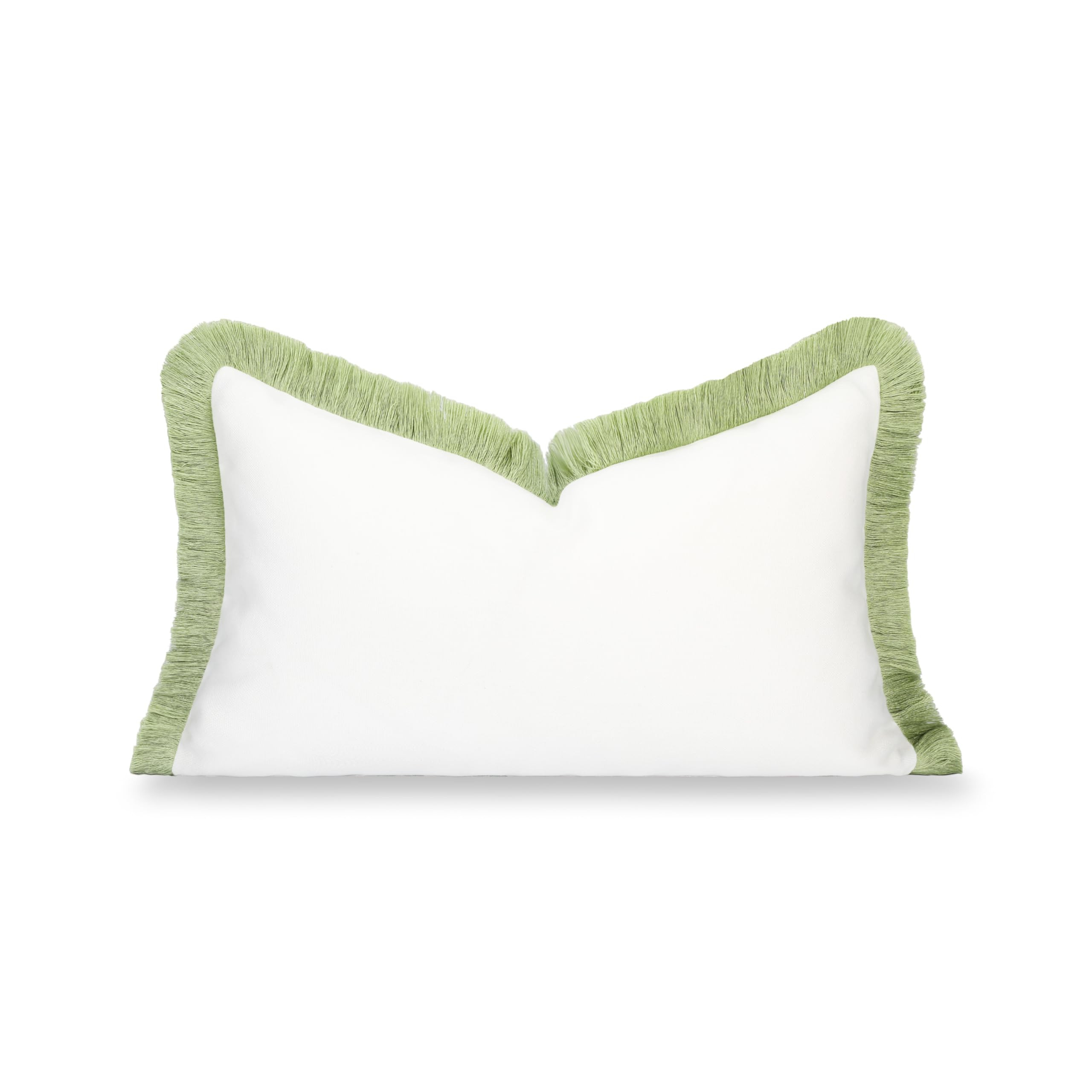 Hofdeco Premium Grandmillennial Coastal Hampton Patio Indoor Outdoor Lumbar Pillow Cover Only, 12... | Amazon (US)