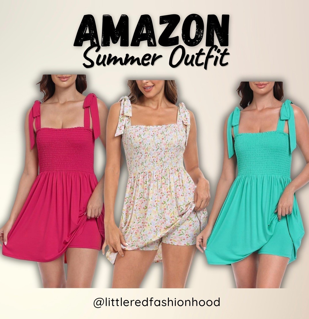Love this dress with built in shorts from Amazon!

#LTKmomlife #LTKootd #LTKPetite
