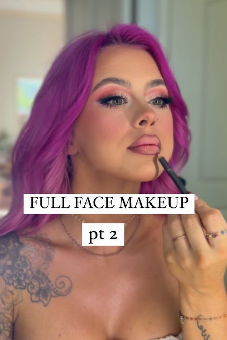 full face makeup pt ✌🏻 