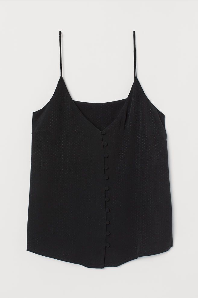 V-Top mit Knöpfen | H&M (DE, AT, CH, NL, FI)