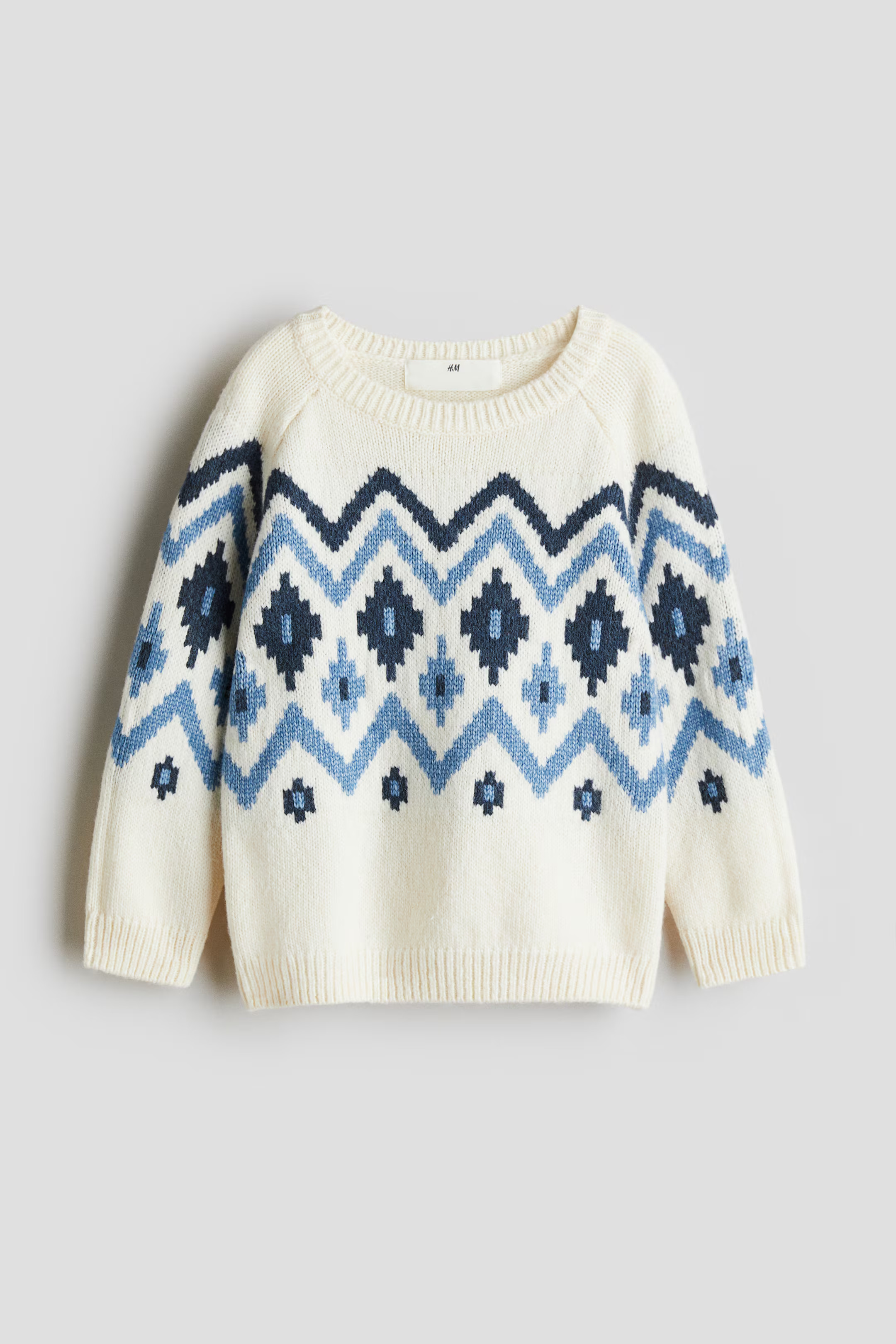 Jacquard-Knit Sweater | H&M (US + CA)