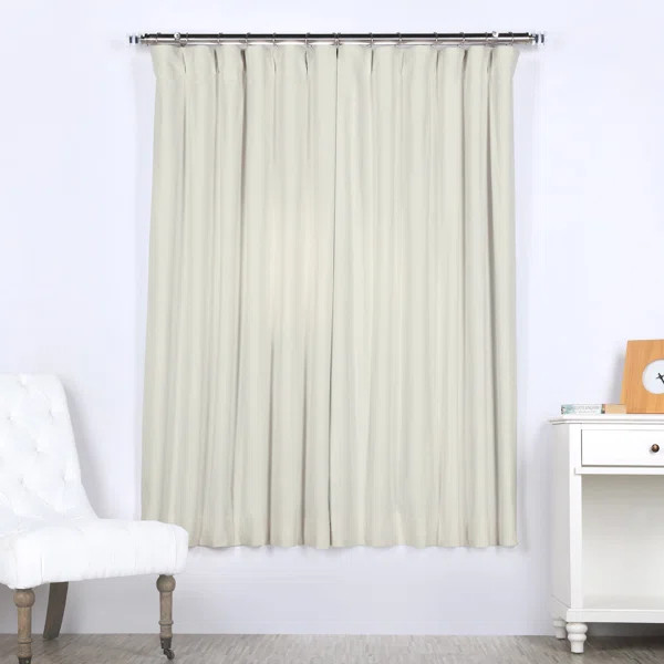 Albert Velvet Solid Blackout Thermal Rod Pocket Single Curtain Panel | Wayfair North America