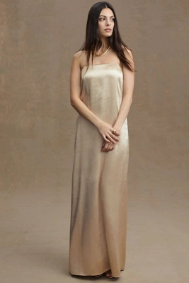Sachin & Babi Stella Hammered Satin Dress | Anthropologie (US)