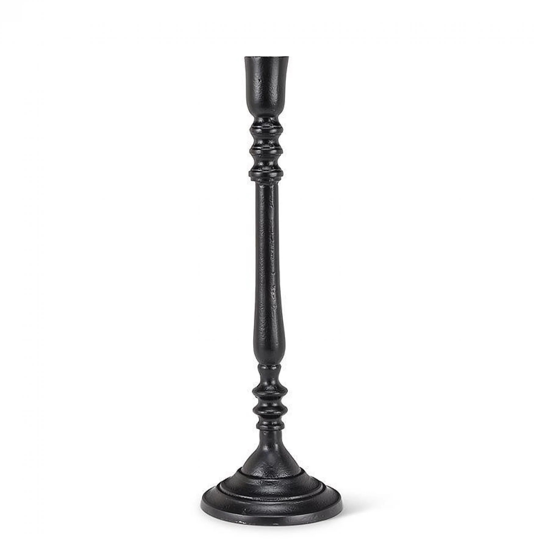 Black Classic Taper Candle Holder | Bed Bath & Beyond
