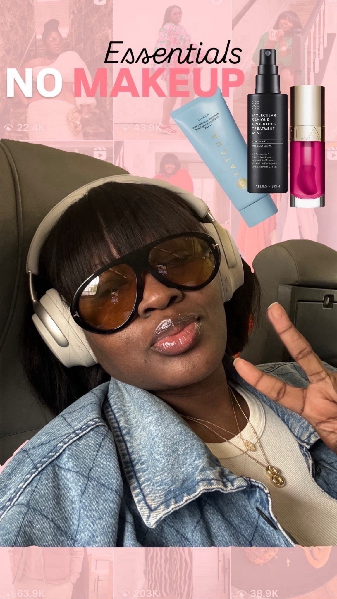 Okay babe, consider your glow-up routine officially upgraded. The Allies of Skin Probiotic Face Mist keeps you fresh + dewy, the Tatcha Silken Pore Perfecting Sunscreen is lightweight and smooths your skin like a filter, and the Clarins Lip Gloss? Just the glossy cherry on top. All from @Ulta, aka your one-stop shop for that effortless no-makeup glow. #Ulta #UltaBeauty #SkincareThatWorks #EffortlessGlow #GlowingSkinVibes #LTKBeauty #MakeupMustHaves #FallBeautyFinds #LTKGlow

#LTKFindsUnder50 #LTKSaleAlert #LTKBeauty