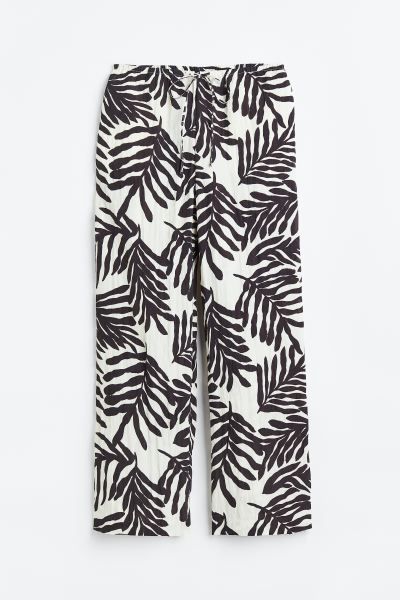 Wide-cut Pull-on Pants | H&M (US)