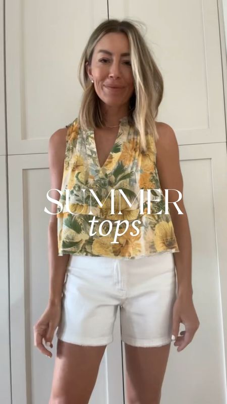 3 summer tops from Anthropologie 🌸 size small in each 

#LTKStyleTip