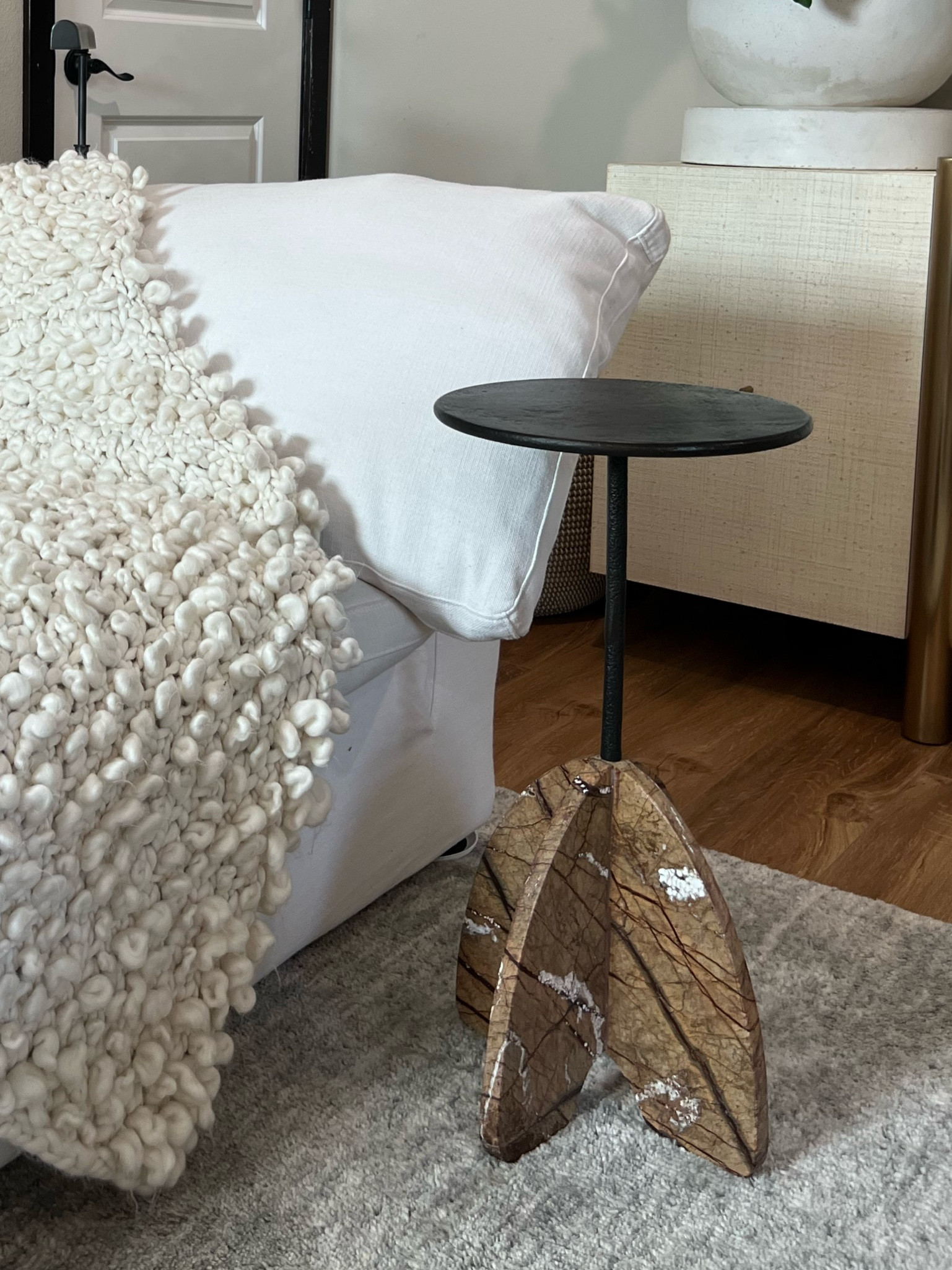 My most favorite side table! 

Side tables, cb2, living room decorating ideas, loving room ideas 

#LTKhome #LTKstyletip