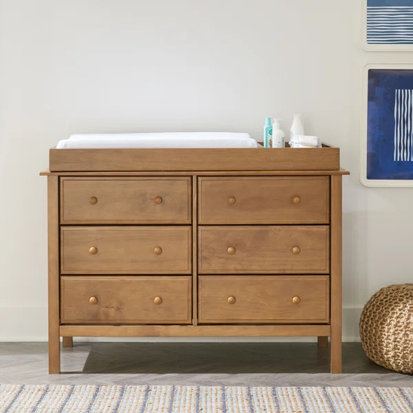 6 Drawer 52" W Double Dresser | Wayfair North America
