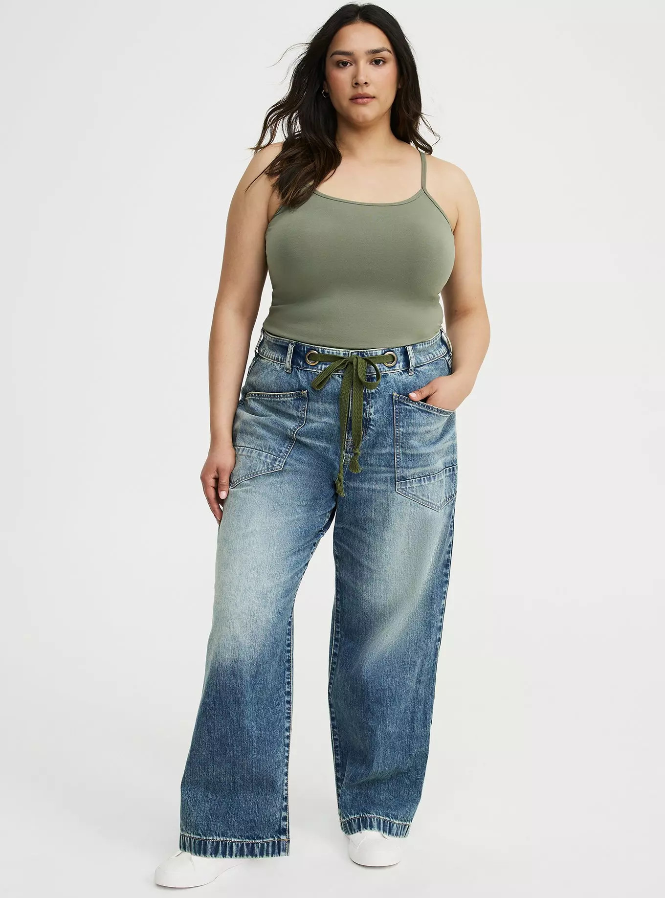 High-Rise Loose Straight Jean | Torrid (US & Canada)